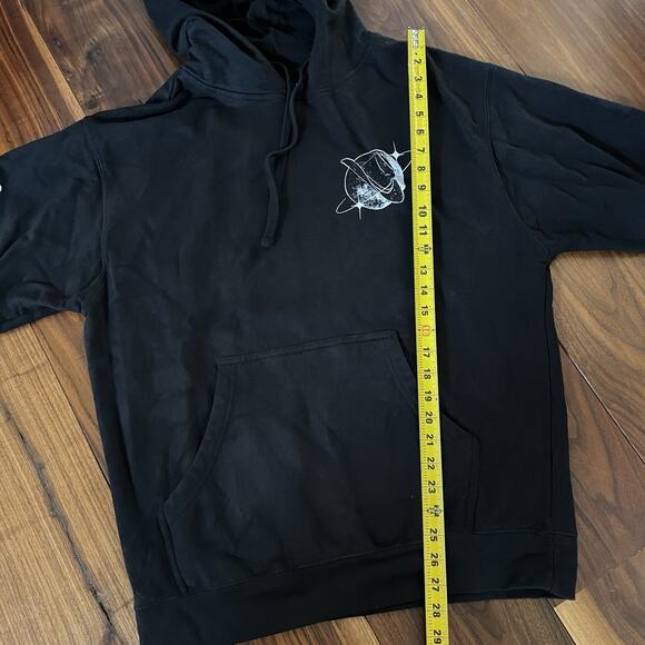 Kacey Musgraves Space Cowboy Hoodie Sweatshirt Men's Black Size L - Picture 7 of 9